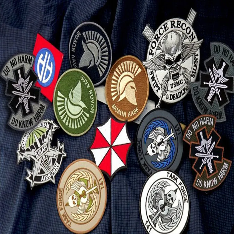 Военная Тактическая лента Molle наклейка значок ткань нарукавная рюкзак модель