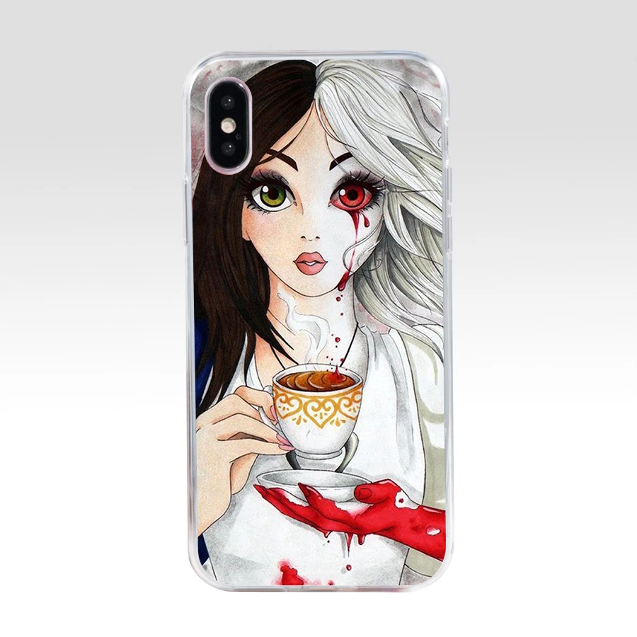 22AQ Алиса безумие возвращается аниме Мягкий Силиконовый ТПУ чехол для телефона