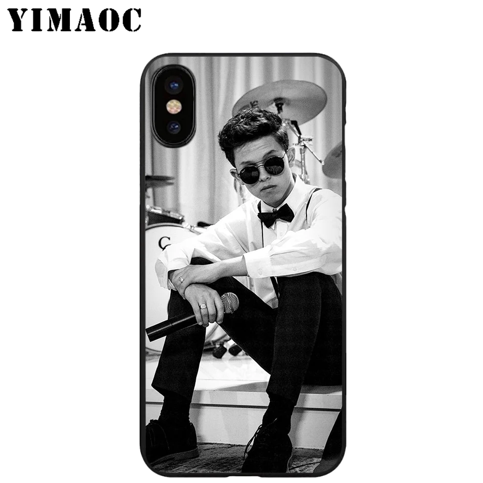 YIMAOC Jacob Sartorius Shy Мягкий ТПУ Черный силиконовый чехол для iPhone X или 10 8 7 6S Plus 5 5S SE Xr Xs Max