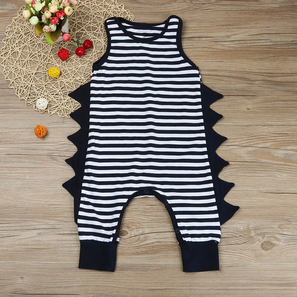 Одежда для новорожденных маленьких мальчиков и девочек Детские ползунки Детский