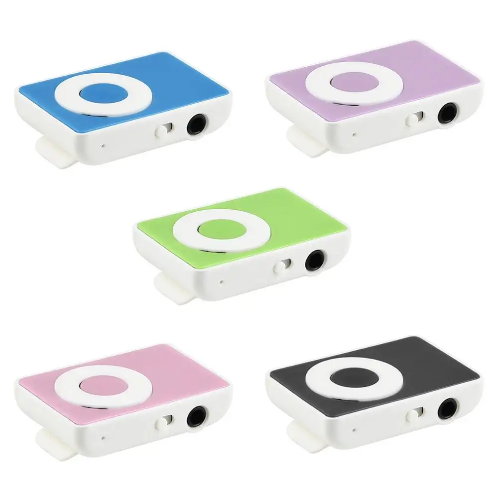 Monsunx Hifi мини зажим металлический USB MP3 плеер Поддержка Micro SD TF карта Музыка Медиа