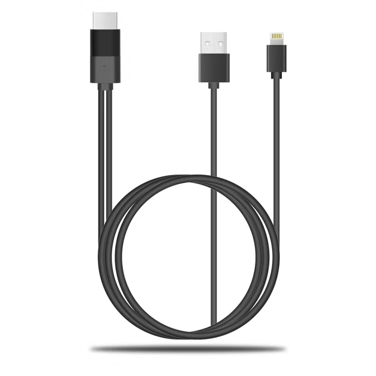USB 8 контактный кабель HDMI HDTV адаптер конвертер AV для iPhone 7 Plus 6S 6 5S 5 зарядный