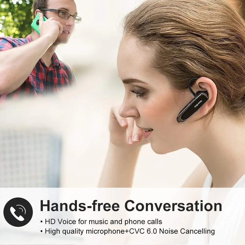Беспроводная гарнитура pfBluetooth 2 комплекта 24 часа для вождения 60 дней в режиме
