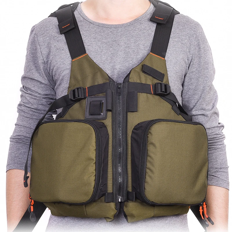 Рыболовный Жилет Водонепроницаемый дышащая жилету с помощью плавучести