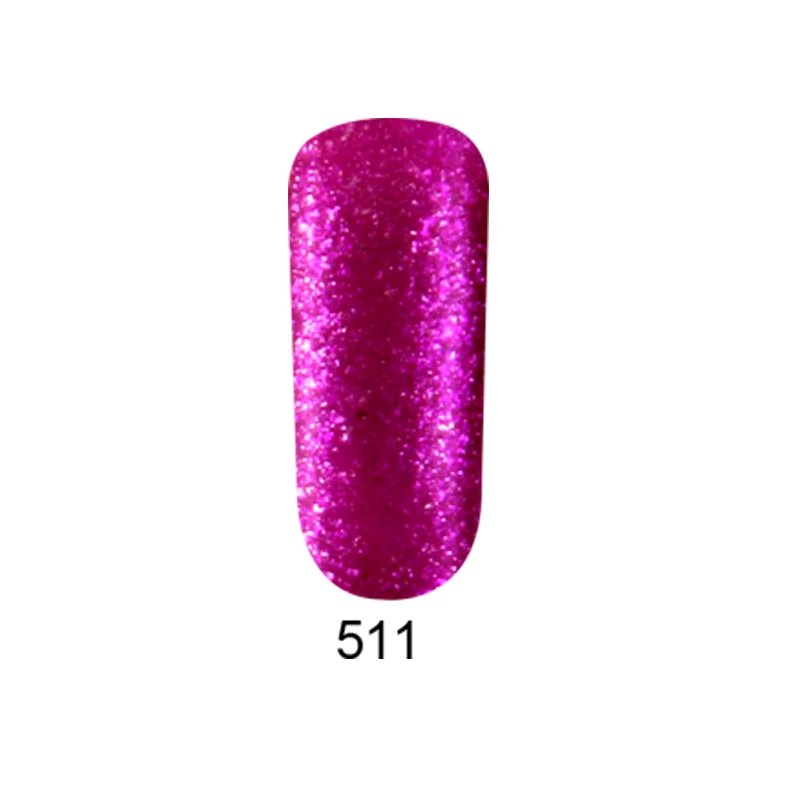 511 KADITION New Super Color Gel Paints Crystal Lacquer Nail Art UV LED Soak Off Platinum Glitter Pearl Diamonds Gel Nail Polish - Цвет: 511