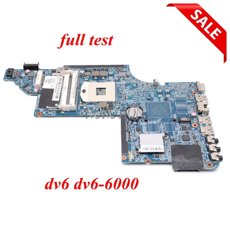 Материнская плата NOKOTION 641485-001 для ноутбука HP Pavilion DV6 DV6-6000 HM65 DDR3 разъем PGA989 полный