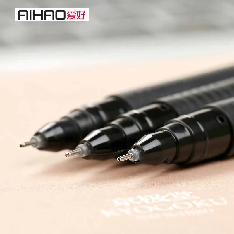 AIHAO деловая ручка 12 шт. подходит для всех 0 5 мм игла кончик офисные принадлежности