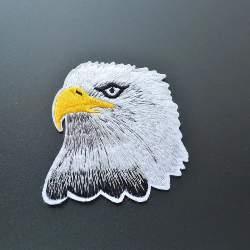 Бесплатная доставка патчи с белым орлом 7 5 см * аппликацией 1 шт. высокое