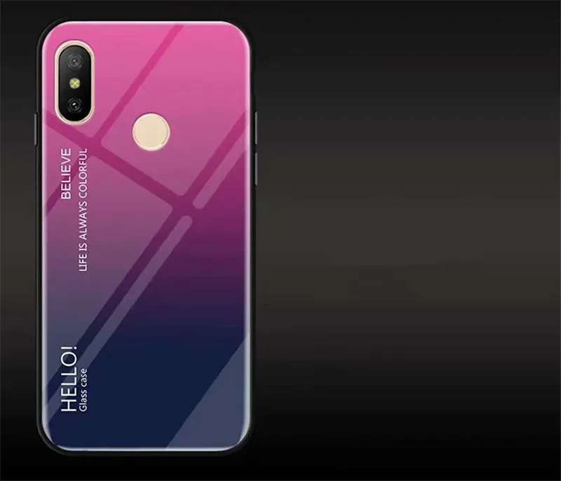 2 Роскошные закаленное Стекло защиты телефона Чехлы для Redmi Note 5 Pro Чехол 64 ГБ Redmi Note 5 Pro Global 5,99 дюймовый крышка Fundas Coque - Цвет: 2