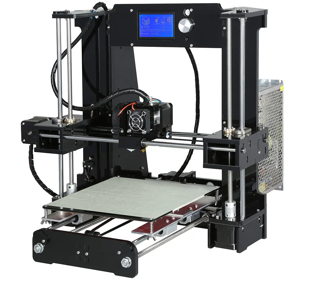 Обновленный Anet A6 настольный 3d принтер 12864 большой ЖК высокой точности офлайн печати 3D DIY Kit принтер 200*200*240 мм