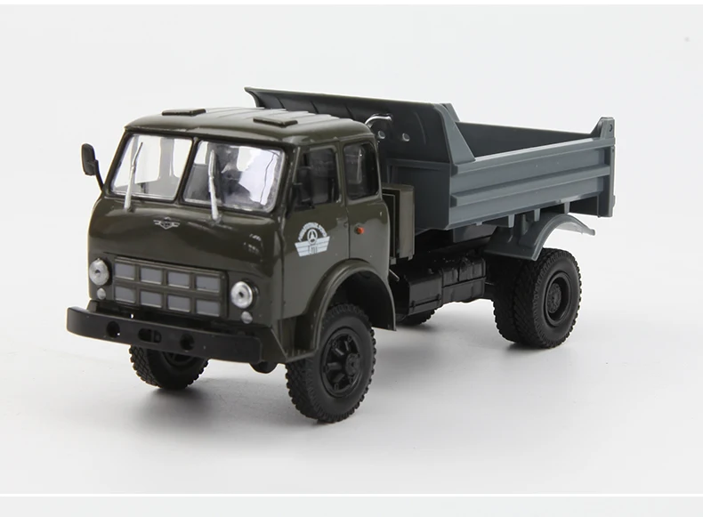 1 SSM 1:43 MAZ-503B 1963 грузовик бутик сплав автомобиль игрушки для детей Детские игрушки модель подарок оригинальная коробка - Цвет: 1