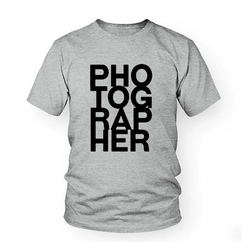 Футболка женская с круглым вырезом модная рубашка фото и цифровой камерой