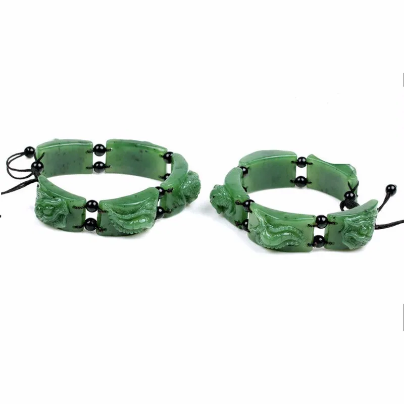 100% натуральный нефритовый зеленый браслет Скорпион тоад изысканный подарок | Дом