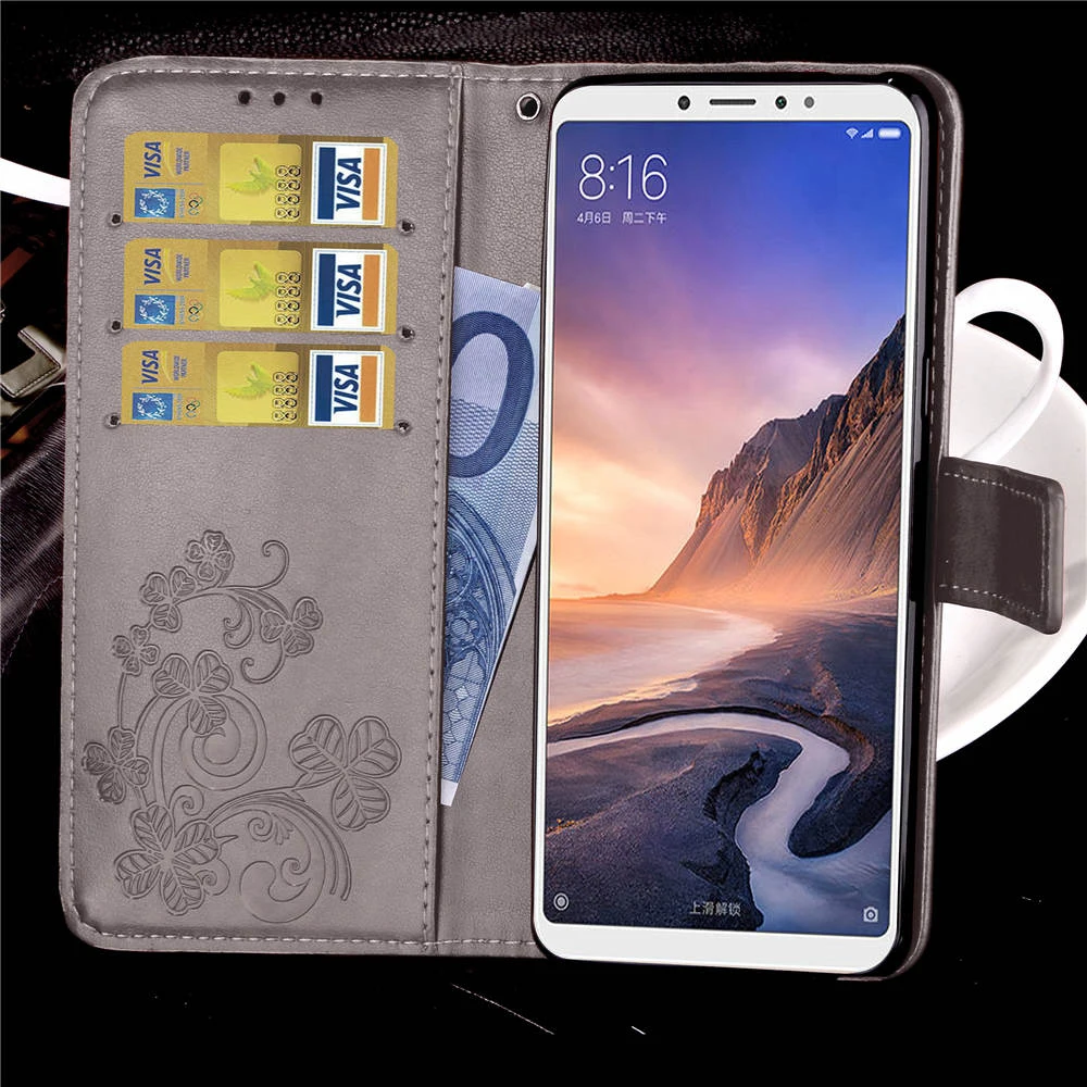 Чехол для смартфона Xiaomi mi Max 3, чехол mi MAX3, кошелек, флип-чехол, роскошный кожаный чехол для Coque Xiaomi mi Max 2 Max2, чехол