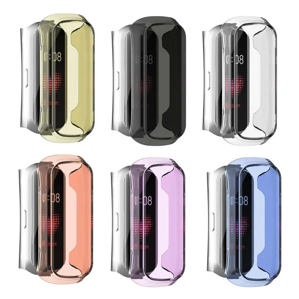 

Silicone watch band For Samsung Galaxy Fit-e R375 watch strap replacement TPU Full Protector Case For Galaxy Fit-e R375 bracelet