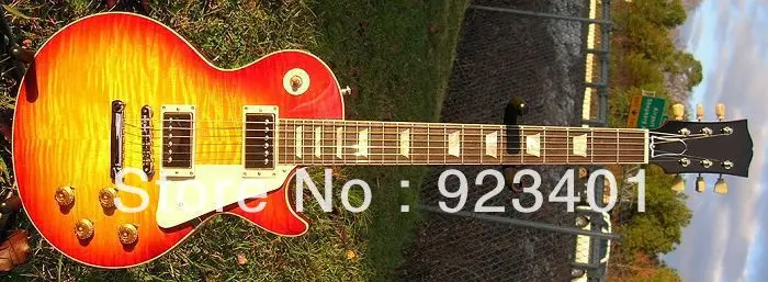 best Factory Mahogany guitar Historic 1959 Washed Cherry GLOSS electric OEM Available Cheap in stock | Спорт и развлечения