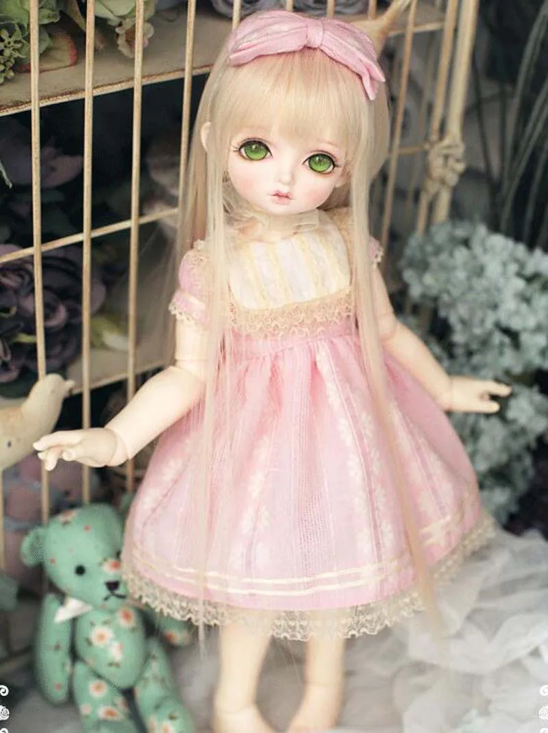 Полный комплект 1/4 BJD кукла BJD/SD прекрасный Bambis Смола Кукла с свободными глазами