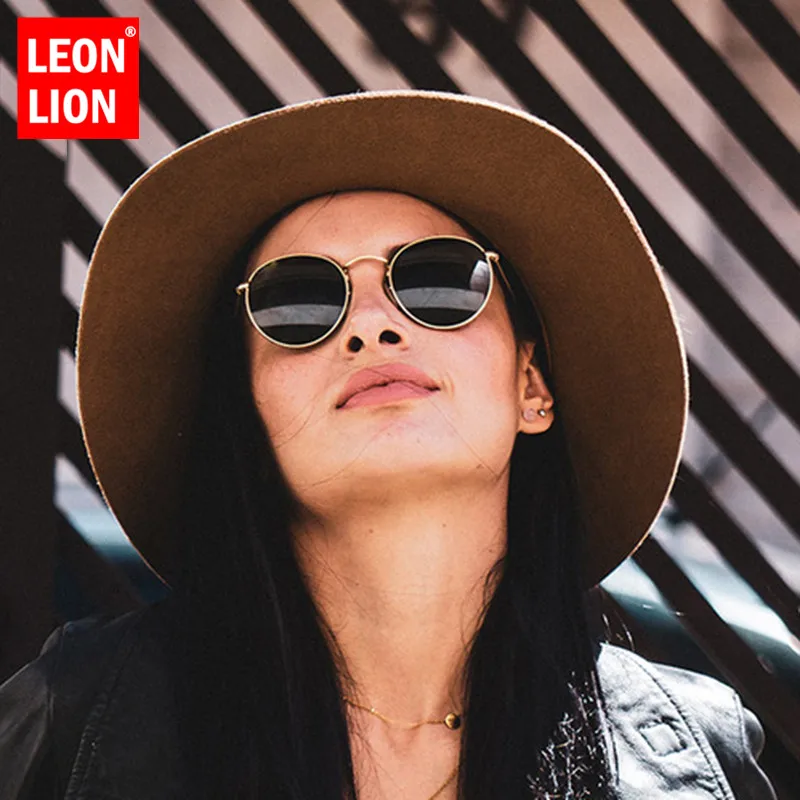 LeonLion 2021 овальные градиентные солнцезащитные очки женские/мужские уличные