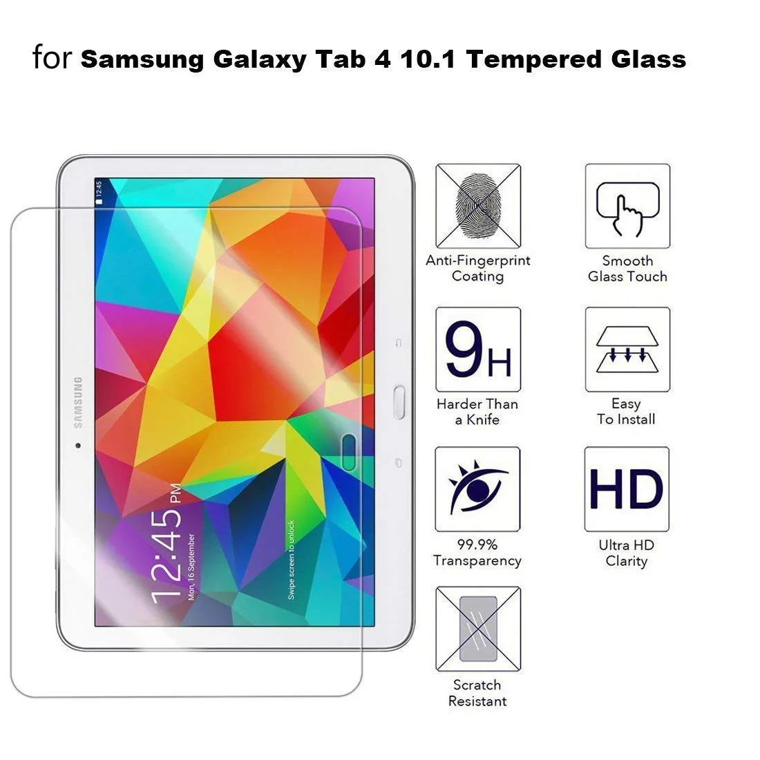 Защитное стекло на весь экран для планшета Galaxy Tab 4 10 1 дюйма T530 T531 T535 закаленное