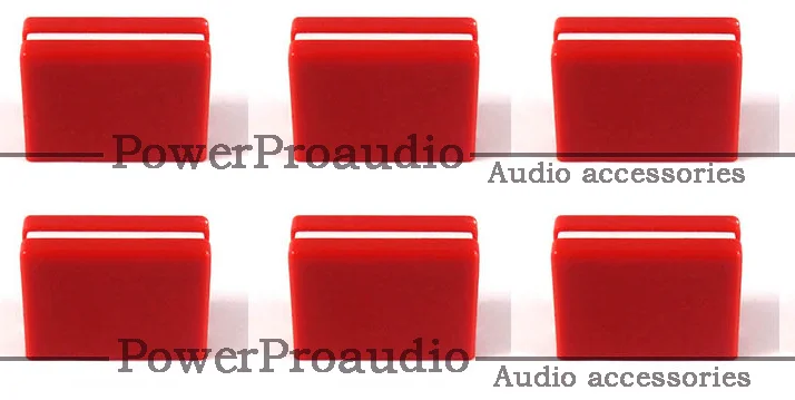 6 шт. сменный фейдер ручка кроссфейдера DJM800 DJM700 DJM400 DJM5000 DAC2371 красный