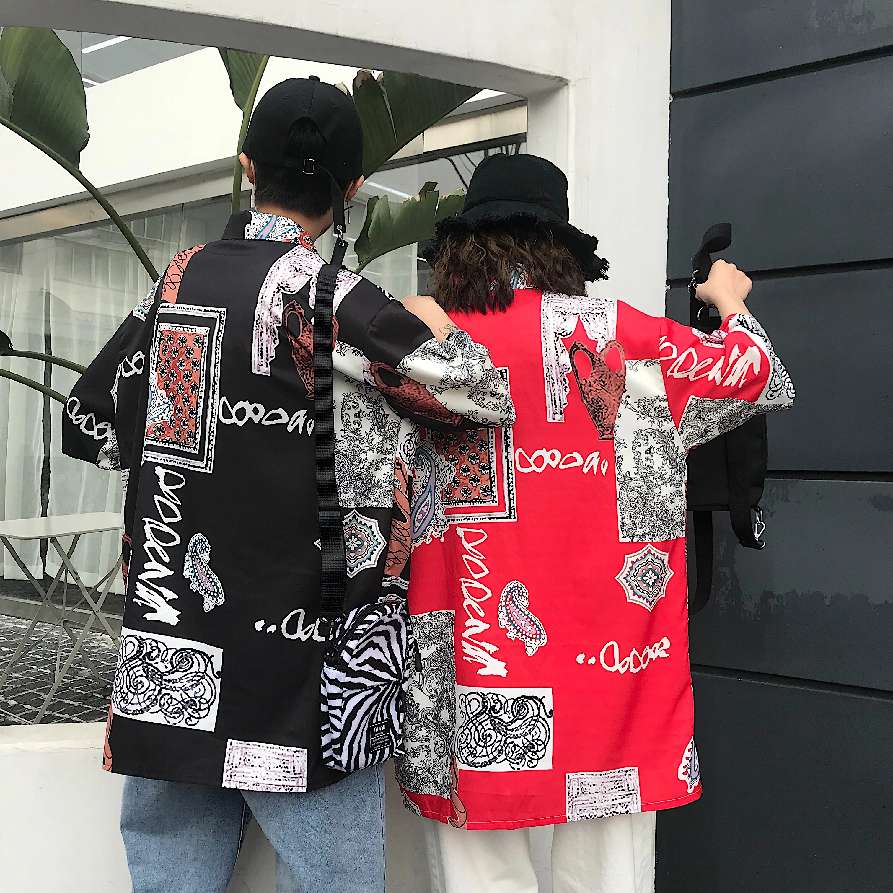 Негабаритный летний корейский harajuku женская одежда уличная свободная винтажная