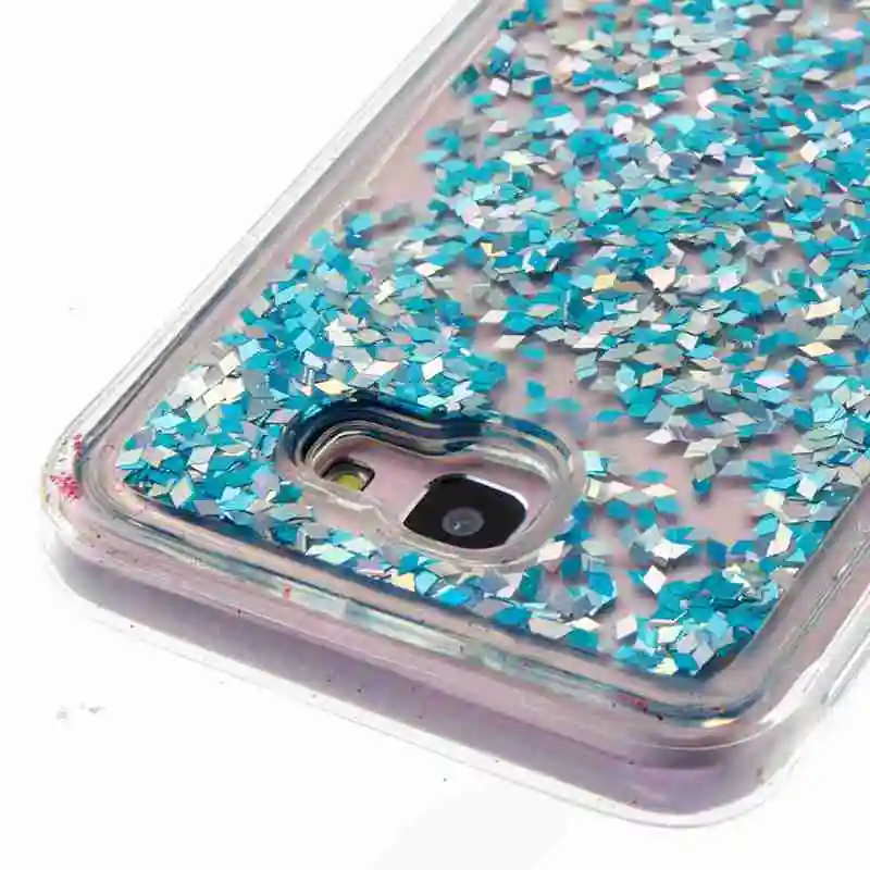 UPaitou for Samsung Galaxy J5 Prime Dynamic Liquid Glitter Paillette Case G570F Bling Back Cover TPU Silicon |