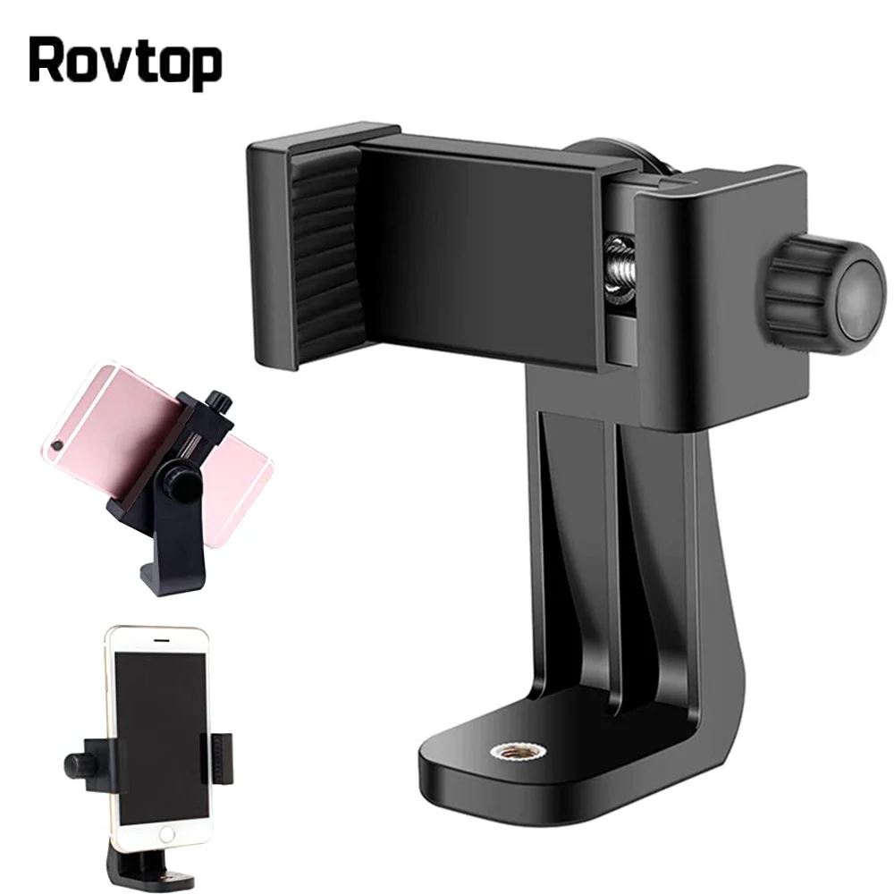 Rovtop универсальный держатель штатива для телефона вращающийся держатель для камеры держатель для мобильного телефона вертикальный штатив
