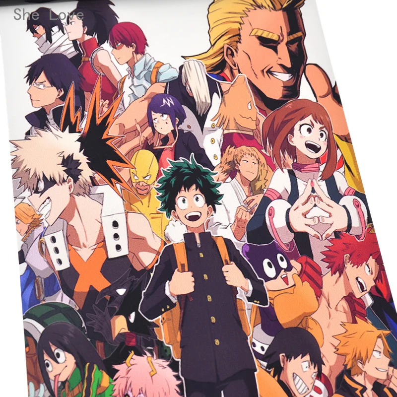 Она любит Японское Аниме Boku no Hero Academy мой герой collectical настенный Свиток Плакат