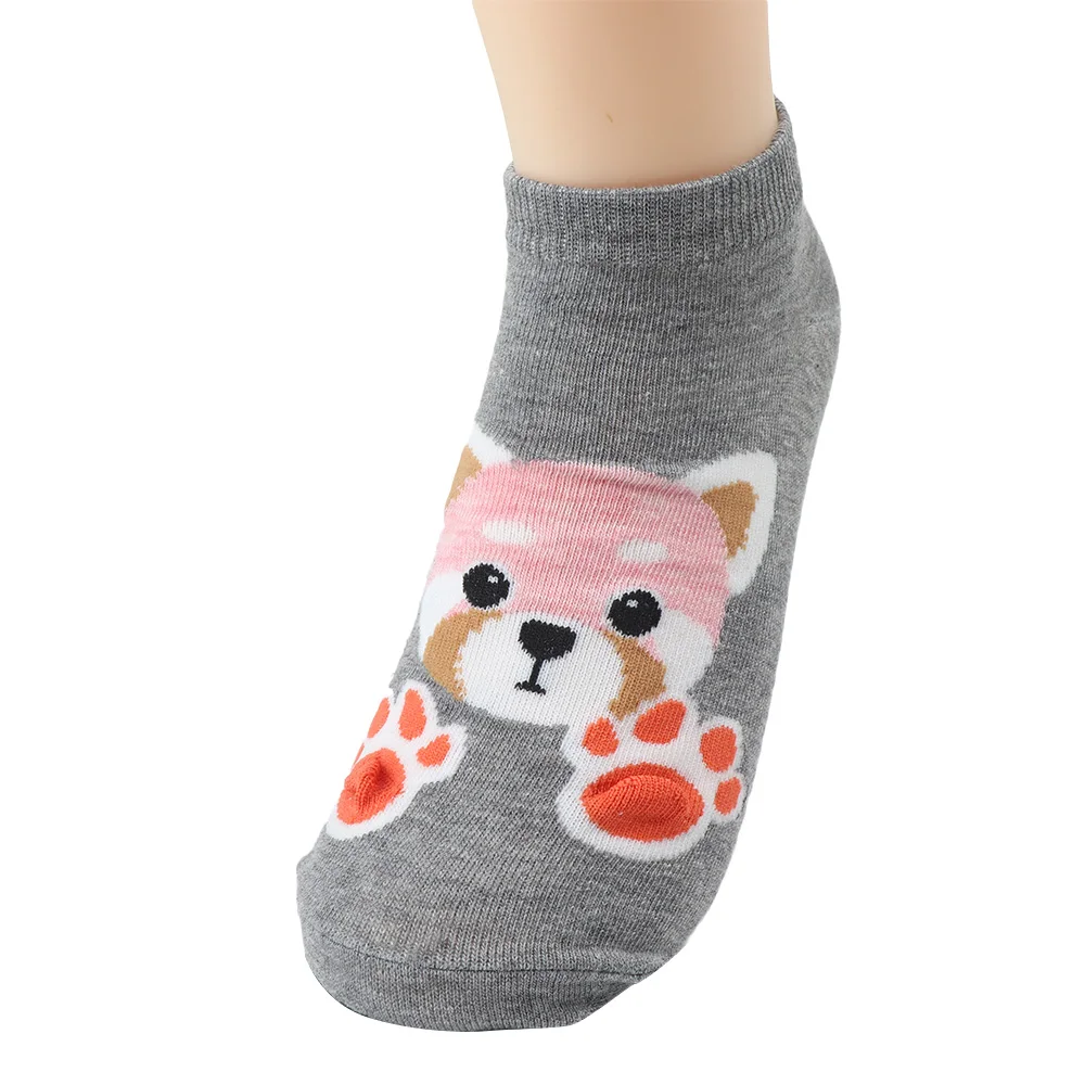 

Fashion Women Girls Summer Cute Harajuku Animal Cotton Socks Funny Low Cut Ankle Socks Breathable Casual Boat Socks