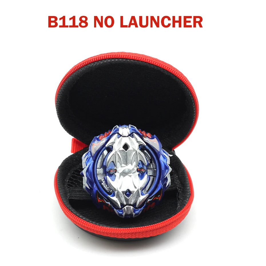B-118 No launcher Takara Tomy все модели Bey Bay Burst Toy Arena без пускового устройства и коробки лезвие Металл Fusion Бог вращающиеся верхние лезвия с сумкой игрушки - Цвет: B-118 No launcher