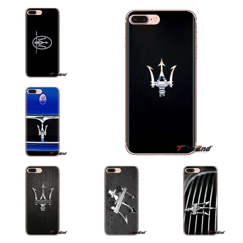 Прозрачные чехлы из ТПУ с логотипом машерати для iPod Touch Apple iPhone 4 4S 5 5S SE 5C 6 6S 7 8 X XR XS