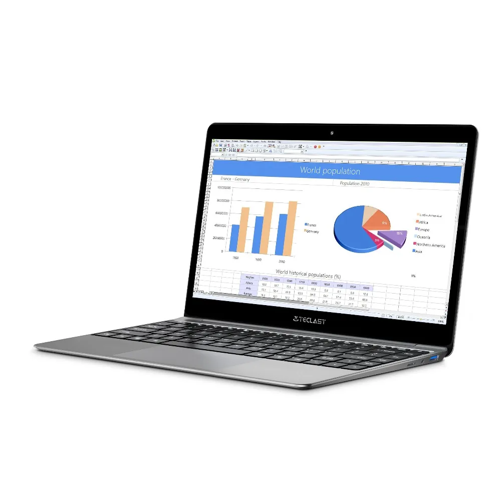 Teclast F7 плюс Тетрадь 14 0 ''windows 10 Thuis версия Intel Gemini Lake N4100 4 ядра 1 ГГц 8 Гб