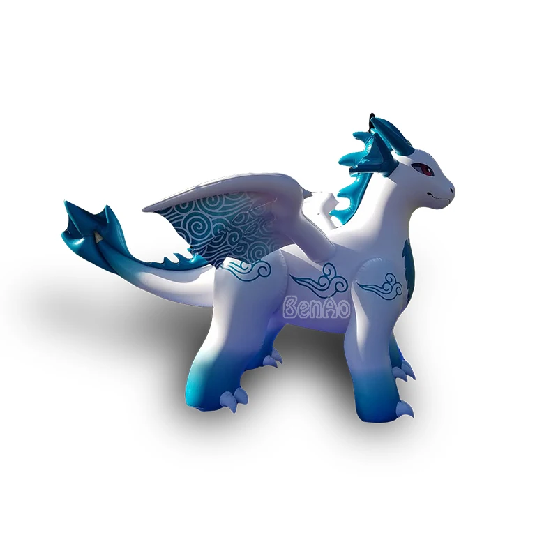 

Benao 2.5m/8ft Flying dragon cartoon inflatable,mascot ball for decoration,PVC material