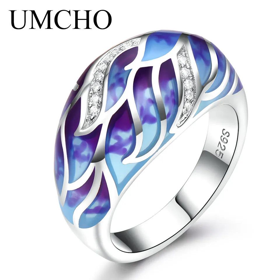 Женское серебряное вечерние ЦО с цветным фианитом из серебра 925 пробы|Кольца| |