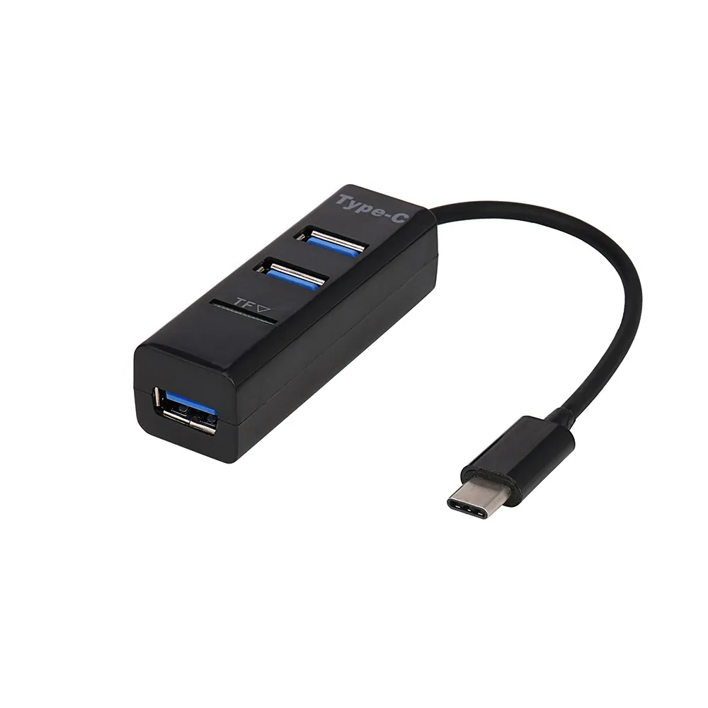CARPRIE USB 2 0 концентратор высокого качества черный белый в 1 Type C OTG сплиттер комбо 3