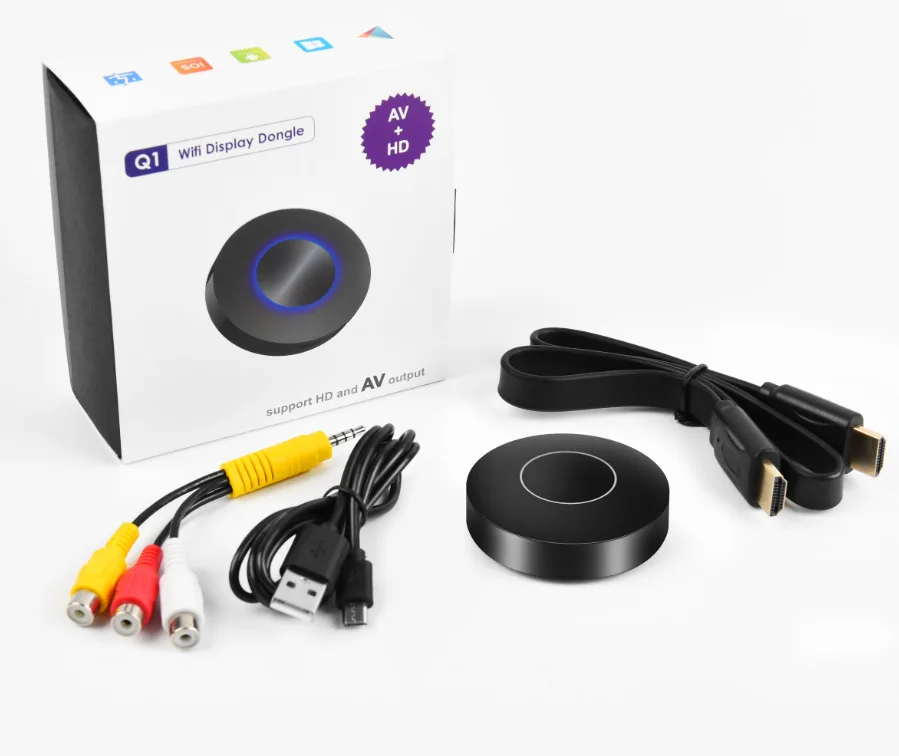 Quality HDMI Mirror TV Stick RK3036 Dual Core 1080P H.265 Anycast Miracast Dongle DLNA Airplay Android WiFi Display YouTube | Электроника