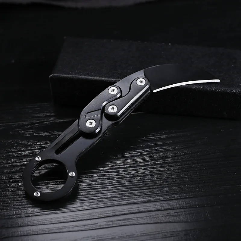 Новейший karambit нож со скользящим лезвием Карманный складной тактический