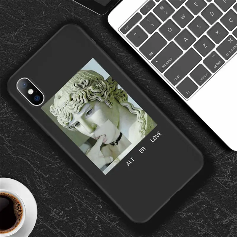 4917 Moskado смешное искусство абстрактный чехол для iPhone X XR XS Max 7 8 6 6s плюс 5 5S SE 10 Силиконовые чехлы статуя ТПУ Мягкая задняя крышка - Цвет: 4917