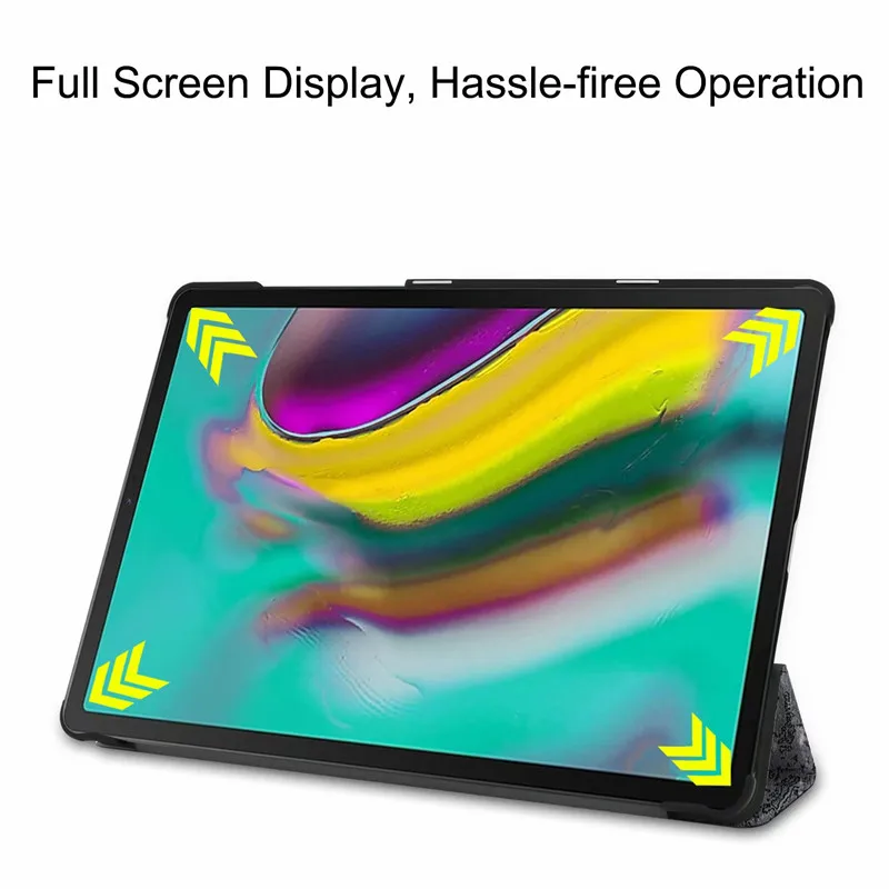 Модный Магнитный кожаный чехол-книжка для Samsung Galaxy Tab S5E 10 5 2019 SM-T720 T725 Ультратонкий