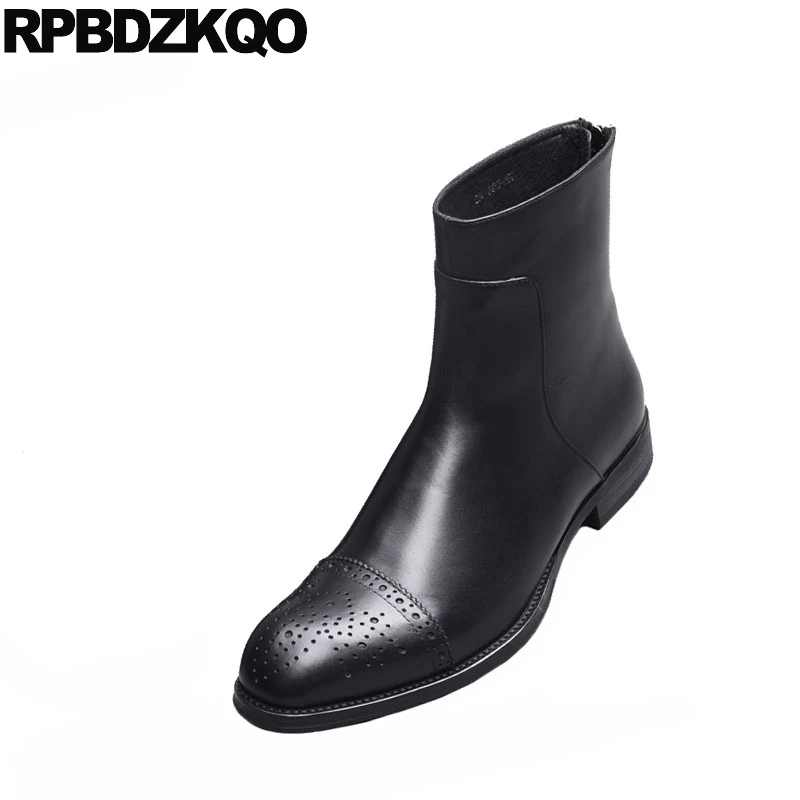 Ботинки мужские классические Кожаные полуботинки с острым носком Полуботинки на