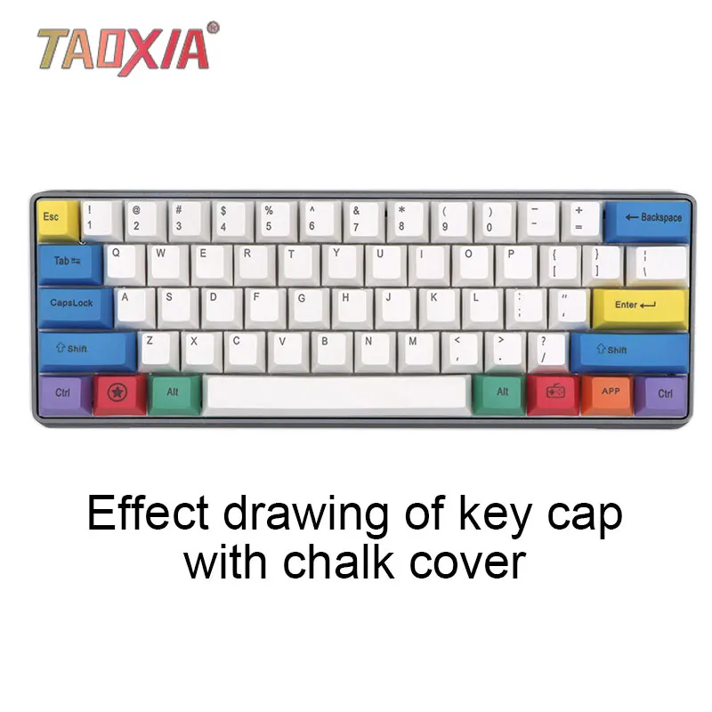 GK61S индивидуальный 60% GH60 двухрежимный механический комплект клавиатуры PCB