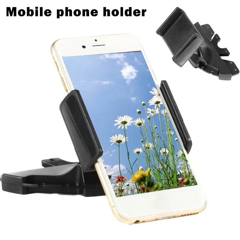 1 шт. держатель для телефона CD авто слот крепление Автомобильный Регулируемая