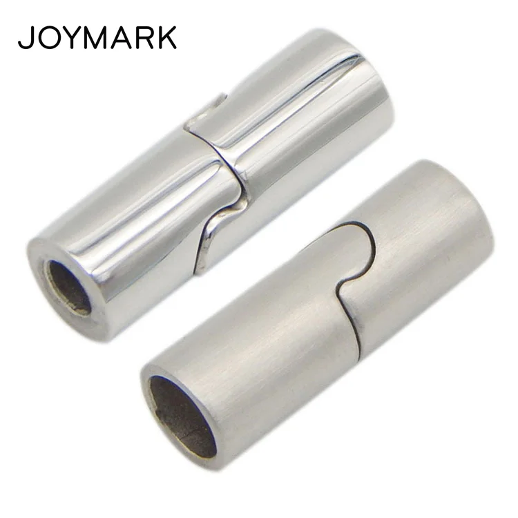 Отверстие 3 мм 8 гладкая и матовая поверхность магнитные застежки из нержавеющей