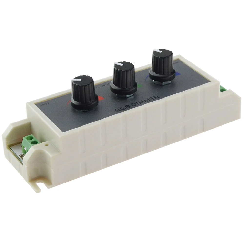3а RGB диммер контроллер DC12 24V 3 канальный Led для гибкой ленты 3528 5050 5630|led h8|dimmer led lampled