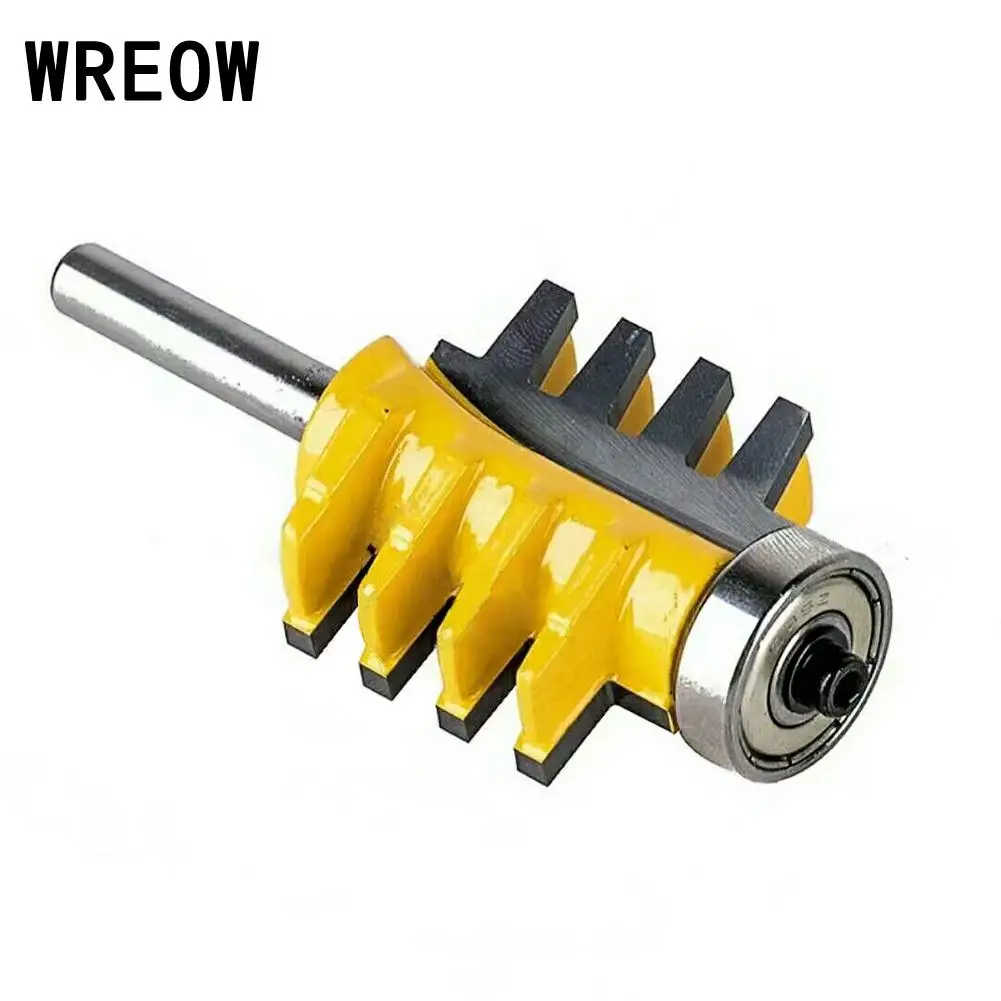 

1/2 1/4 Inch Shank Finger Joint Glue Wood Router Bit Woodworking Wood Drawer Cone Tenon Cutter Tool Milling Cutter