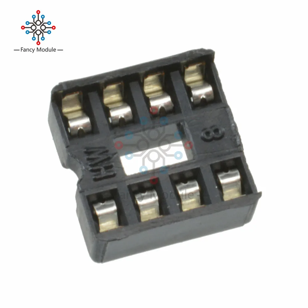 

10PCS 8-Pins DIP IC Sockets Adaptor Solder Type Socket