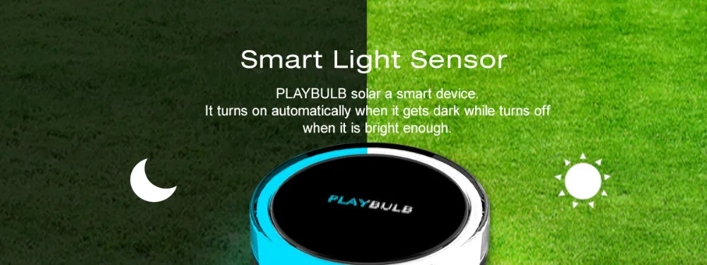 MIPOW PLAYBULB, водонепроницаемая светодиодная лампа на солнечной энергии, для сада, цветная лампа смарт, для двора, газона, природы, лампа для украшения, бесплатное приложение контроля RGBW, изменяет цвета