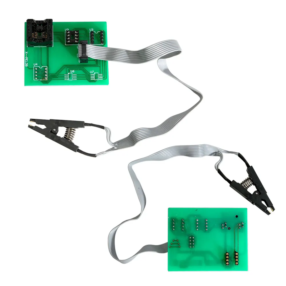 Новый плата EEPROM адаптер 8 soic зажим для Xprog V5.60/V5.70/V5.74/V5.84 UPA зеленый PCB поддерживает