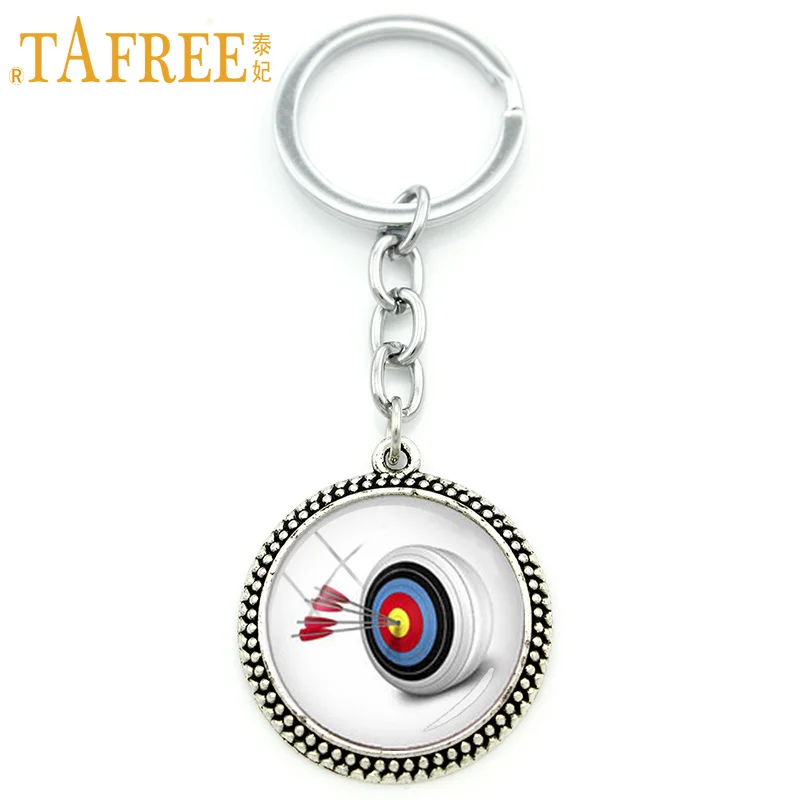 TAFREE 2017 Новый классный спортивный брелок для стрельбы из лука кольца модные Дартс