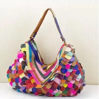 colorful Caerlif дизайнерские P брендовые сумки женские кожаные сумки из натуральной кожи для покупок сумки через плечо для женщин Bolsas Feminina - Цвет: colorful